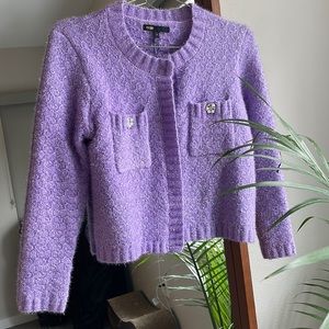 Maje cardigan lilac size 3